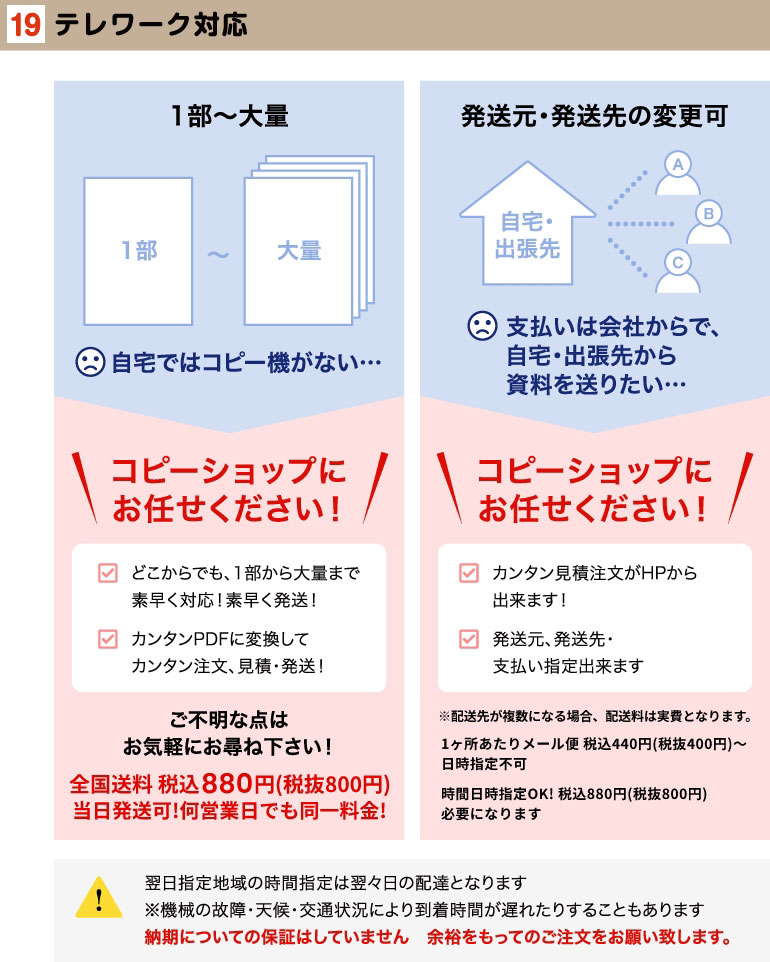テレワーク対応